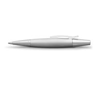 FABER CASTELL E-MOTION PURE SILVER STILOGRAFICA SFERA ROLLER PORTAMINE