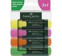 Faber-Castell 254844 Evidenziatore 4 pezzi 1548
