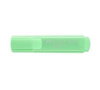 Faber-Castell evidenziatore TL 46 pastello, fusto in colore di scrittura, con clip, verde chiaro