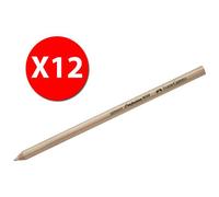 FABER-CASTELL - Faber Castell 185812 - Matita Per Cancellare Gomma Perfection 7058 Per Dattilo - Conf. 12 Pz