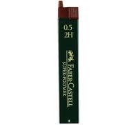 Faber-Castell, Faber-Castell - Portamine super polimero, 0,5 mm, 2H, colore: nero
