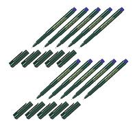 FABER-CASTELL - Finepen fineliner blu 0,4 mm, 10 pezzi
