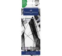 Faber-Castell - Gofa Aqua Dual Marker Shades Of Grey (6 Pcs) (164522) Toy NUOVO