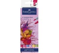 Faber-Castell Gofa Aqua Dual Marker Flowers 6x