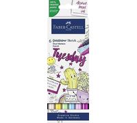 FabeR-Castell Set Di Pennarelli FabeR-Castell Goldfaber Sketch - Kawaii Doppia 6