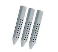 Faber-Castell - Gomma triangolare Grip 2001 187100 - Dreieckradierer Grip 3 x grigio.