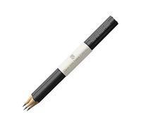 Faber-Castell Graf von 118622 - Set di 3 matite, modello Guilloche, colore: Nero