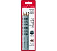 Faber-Castell Grip 2001 117198 - Matite assortite, confezione da 4 pezzi