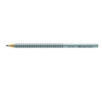 Faber-Castell GRIP 2001 - Matita 2B (2B, argento, 9)
