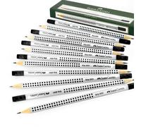 Faber-Castell Grip 2001 Matita Grafite Triangolare Con Gomma Confezione Da 12