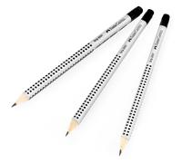 Faber-Castell Grip 2001 Matita Grafitica Triangolare Con Gomma Confezione Da 3