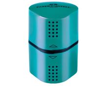 Faber-Castell Grip 2001 Trio Jumbo Temperamatite Tubo - Petrolio - Singolo