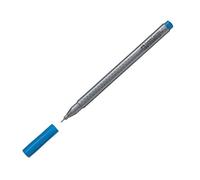 Faber-Castell Grip Finepen 0.4 - Punta in fibra, colore: turchese cobalto
