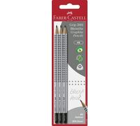 Faber-Castell Impugnatura 2001 Grafite Pastelli - Hb - Gomma Taglio - Confezione