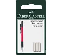 Faber-Castell Impugnatura Matic Eraser Gomma Ricarica - Bianco - Blister Pack Di
