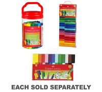 Faber Castell Jumbo Connector Penne Marker Punte proiettili lisce Larghezza line