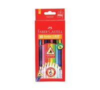 Faber Castell Junior Grip Matita colorata triangolare resistente alla rottura 10