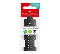 FABER-CASTELL Lineal Dots 30,0 cm, schwa NUOVO