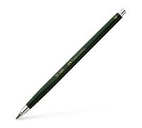Faber-Castell 139403 - Matita a scatto TK 9400, spessore mina: 2 mm, durezza: 3B, colore fusto: verde