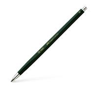 Faber-Castell 139411 TK 9400 - Portamine, tratto: 2 mm, durezza: H, colore fusto: Verde