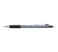 FABER-CASTELL 134589 - Portamine Grip 1345 grigio pietra, durezza B, spessore mina 0,5 mm, con gomma integrata, 1 pezzo