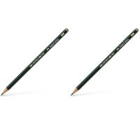 Faber-Castell - Matita Castell 9000, durezza B (Confezione da 2)