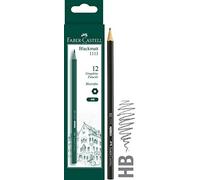 Faber Castell Blackmatt HB matite in grafite per disegno e schizzi, confezione d
