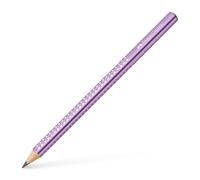 Faber-Castell Matita Jumbo Sparkle Grafite - Viola Metallico