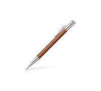 Graf von Faber-Castell - Matita a rotazione Classic in pernambuco, 0,7 mm | Elegante fusto in legno di Pernambuco con parti metalliche platinate, grado di durezza B