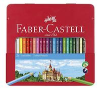 Faber-Castell 115824 Hexagonal Colour Pencil (Pack of 24) 24 count (Pack of 1) S