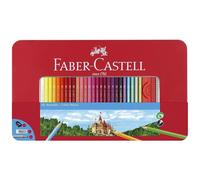Faber Castell Matite Colorate In Astuccio Metallico 60 Unità