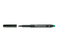 Pennarello Multimark universale permanente con gomma - punta media 1,0mm - nero - Faber Castell