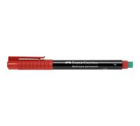 Faber -castell multimark marker permanente - larghezza della corsa da 0,6 mm - gomma gomma integrata - resistenti alla luce e a NEW