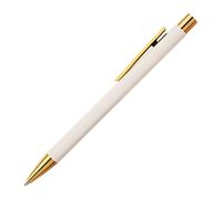 Faber-Castell 141445 - Penna a sfera Neo Slim, larghezza pennino B, oro marshmallow