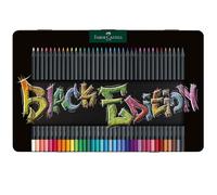 Faber-Castell Nero Edizione Matite Colorate - Super Morbide - Regalo Teglia