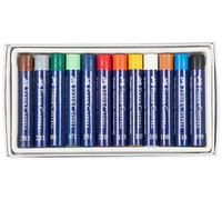 Faber-Castell, Pastelli a olio permanenti, qualità professionale, + A3 Skizzenblock, 36er Etui