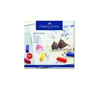 FABER-CASTELL - Crete morbide soft pastels creative studio mini assortiti astuccio di cartone da 48 - 128248