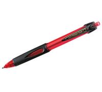 FABER-CASTELL Penna a Sfera a Scatto Power Tank Uni-Ball - Rosso - 1 mm - M SN220/1 R