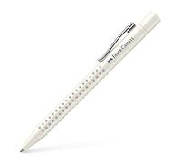 FABER-CASTELL - Penna a sfera Grip 2010 Coconut Milk, refill M | Penna a sfera ergonomica con minetta ad alta capacità per una scrittura confortevole