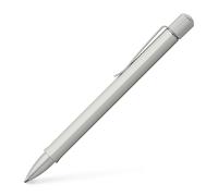 Faber-Castell 140594 - Penna a sfera Hexo, argento opaco, 1 pz.