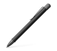 Faber-Castell 140577 - Penna a sfera Hexo, nero opaco, 1 pz.