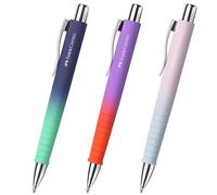 Faber-Castell - Penna a sfera Poly Ball Urban Flow Limited Edition - Punta XB (set da 3 edizione limitata)