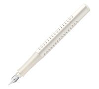 Faber-Castell - Penna stilografica GRIP 2010, pennino M, Coconut Milk