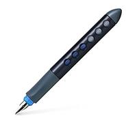 FABER-CASTELL - Penna stilografica per la scuola Scribolino per destrimani | Impugnatura morbida ed ergonomica per chi sta imparando a scrivere con pennino A