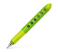 Faber-Castell - Penna stilografica Scribolino per mancini, verde chiaro, articol