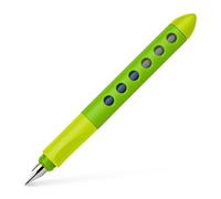 Faber-Castell - Penna stilografica Scribolino per mancini, verde chiaro, articol