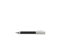 Graf von Faber-Castell 141500 - Stilografica Tamitio nera, larghezza pennino M, 1 pezzo