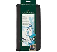 FABER-CASTELL - Pennarelli ad acquerello Albrecht Dürer, 30 colori | Matite artistiche altamente pigmentate con punta a pennello e punta in fibra per un'applicazione del colore ampia e precisa