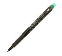 Faber-Castell, pennarello, linea: Multimark F, indelebile verde