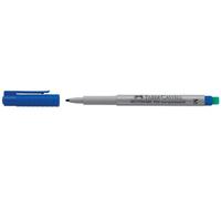Faber-Castell-Pennarello Non indelebile, medio, colore: blu (confezione da 10)